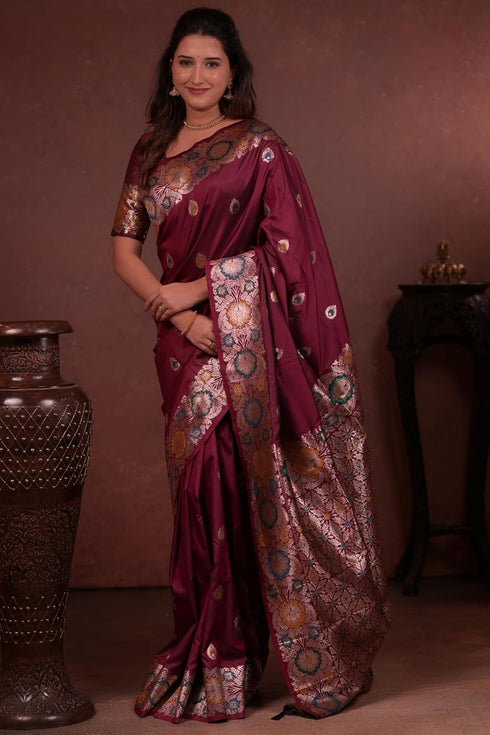Vasthrlay Kanjivaram Unstitched Blouse Ethnic Wear