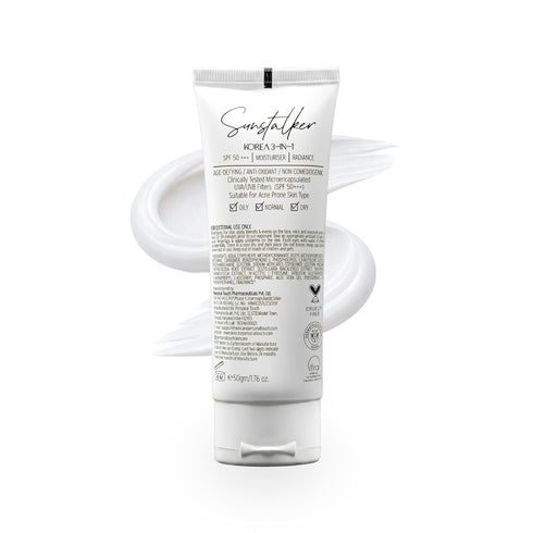 Sunstalker 3-in-1 Sunscreen SPF 50+++ (Moisturizer + Serum)