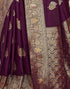 Vasthrlay Banarasi Kanjivaram Green Saree With Unstitched Blouse Piece