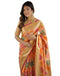 Vasthrlay Banarasi Kanjivaram Unstitched Black Saree