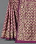 Vasthrlay Kanjivaram Unstitched Saree