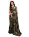 Vasthrlay Georgette Sequence Unstitched Black Saree