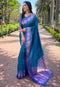 Vasthrlay Kanjivaram Blouse Purple Ethnic Wear