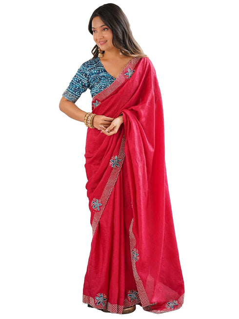 Vasthrlay Vichitra Unstitched Designer Mt Ethnic Wear
