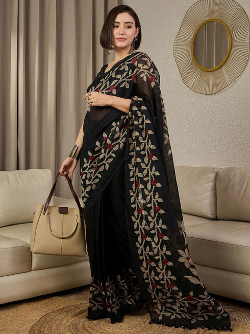 Vasthrlay Cotton Printed Unstitched Ethnic Wear