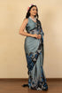 Vasthrlay Fashion Chiffon Rhinstone Embellished Ethnic Wear