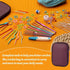 111 Pcs Crochet Hook Set and Knitting Needles Set