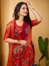 Vasthrlay Kalamkari Printed Unstitched Cm Ethnic Wear