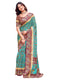 Vasthrlay Womens Printed Unstitched Purple Saree