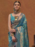 Vasthrlay Exquisite Traditional Intricate Gold Tone Saree