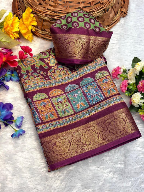 Vasthrlay Silk Saree Designer
