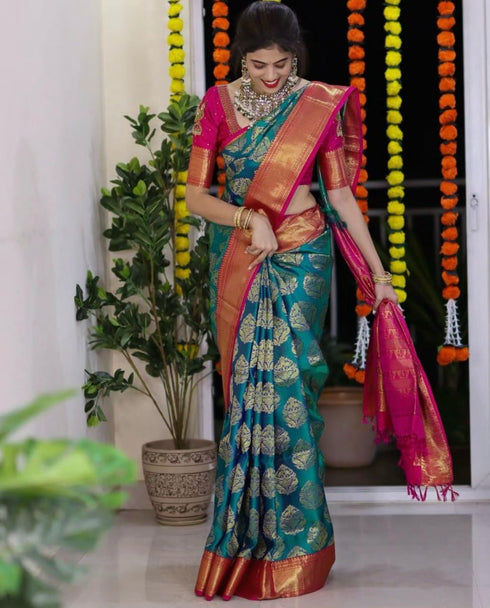 Vasthrlay Kanjivaram Wedding Saree