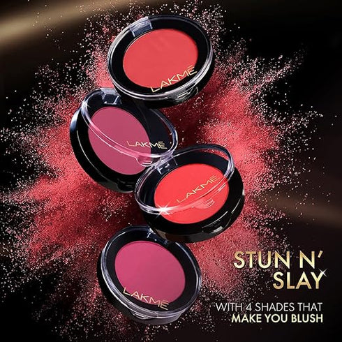 Lakme Face It Blush Flushed Pink B2
