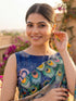 Vasthrlay Banglori Printed Dusty Saree
