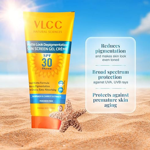 VLCC Matte Look SPF 30 Sun Screen Gel Creme