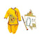 Janmashtmi Krishna Dress Costume Comfortable Set Of 8 Items