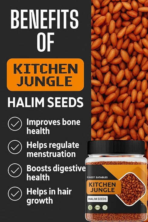Kitchen Jungle Halim Seeds for Eating