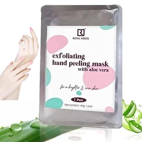 ROYAL NEEDS Hand Peel Mask For Dead Skin Removal With Aloe Vera