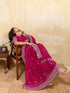 Vasthrlay Chiffon Striped Unstitched Sum Ethnic Wear