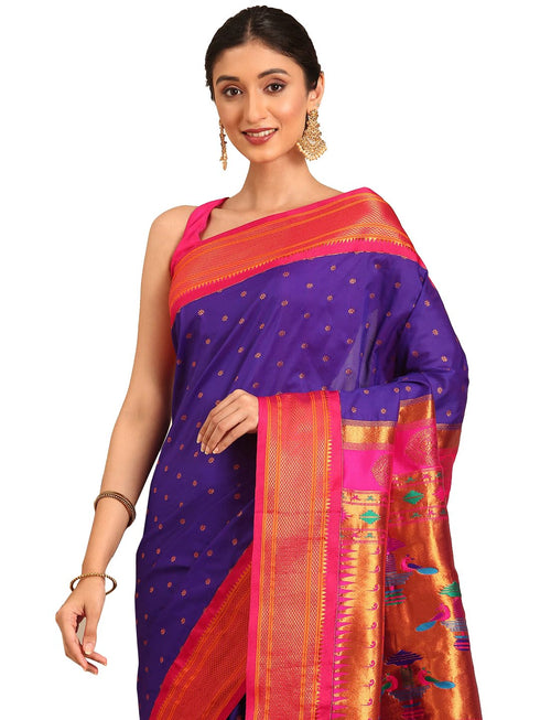 Vasthrlay Paithani Bottle Saree