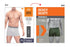 Dixcy Scott Originals Swish Trunk | Short Trunks for Men | 100% Combed Cotton | Soft, Sweat-Absorbent Waistband | C-Open Front Men's Underwear | Elasticated Leg Grip Innerwear for Man | Pack of 4