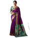 Vasthrlay Womens Paithani Unstitched Pink Saree