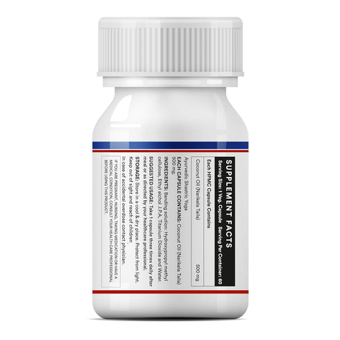 Inlife Coconut Oil Supplement 500 Mg