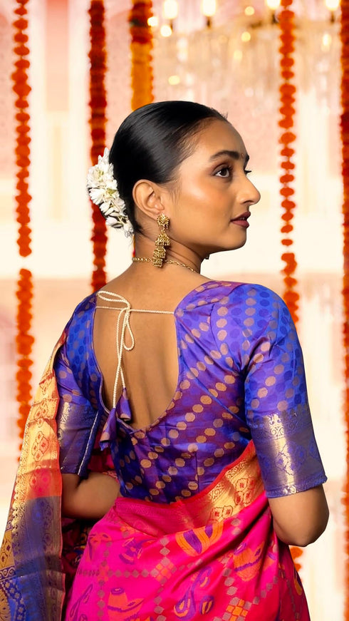 Vasthrlay Banarasi Woven Saree