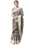 Siril Women'S Printed Cotton Saree With Unstitched Blouse Piece