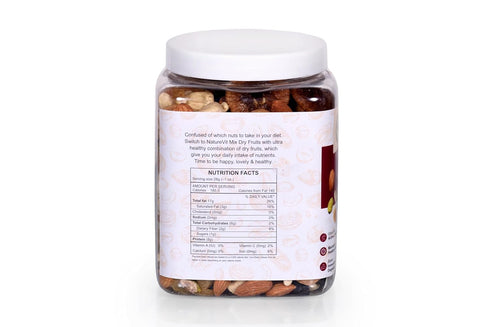NatureVit Mix Dry Fruits & Nuts Premium Healthy Snack Blend