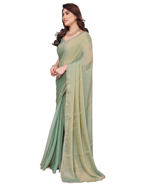 Vasthrlay Border Unstitched Saree