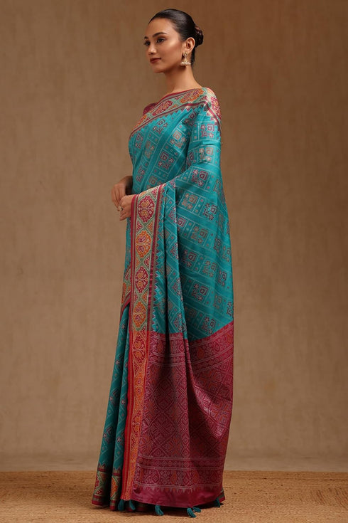 Vasthrlay Mustard Woven Design
