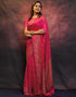 Vasthrlay Banarasi Kanjivaram Unstitched Teal Saree
