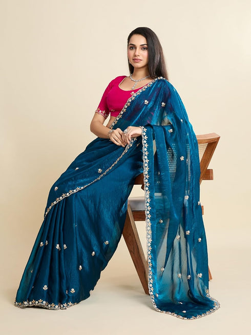 Vasthrlay Chiffon Unstitched