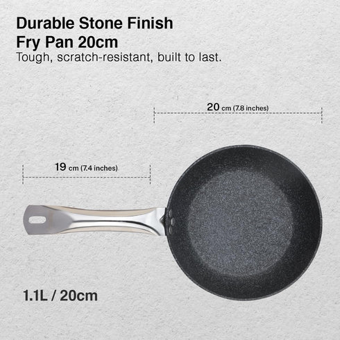 Prestige Durastone 25 cm Non-Stick Hard Anodised Tawa