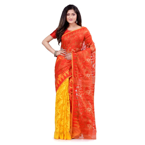 Vasthrlay Db Bidesh `s Handloom Jamdani