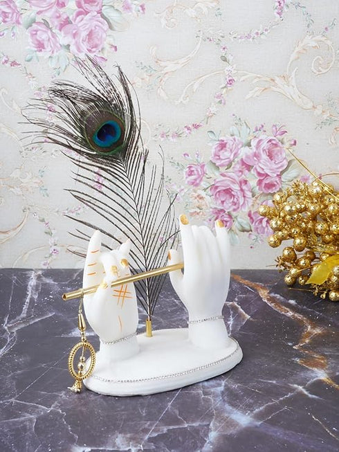 Krishna Hand Showpiece with Flute