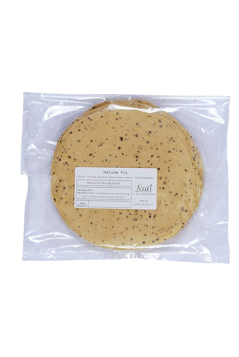 Nature Vit Handmade Moong Papads Medium Spicy Rajasthani Flavor