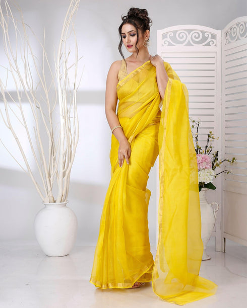 Vasthrlay Handwoven Border Saree