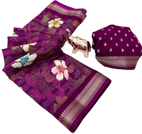 Vasthrlay Saree Digital Print
