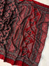 Vasthrlay Ajrakh Saree Crepe