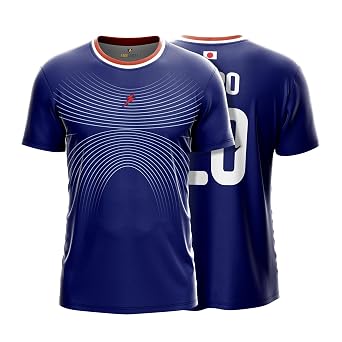 Yourjersey Japan 2026 Football Jersey Samurai Blue World Cup Edition | Custom Name & Number | For Men| Kids And Women