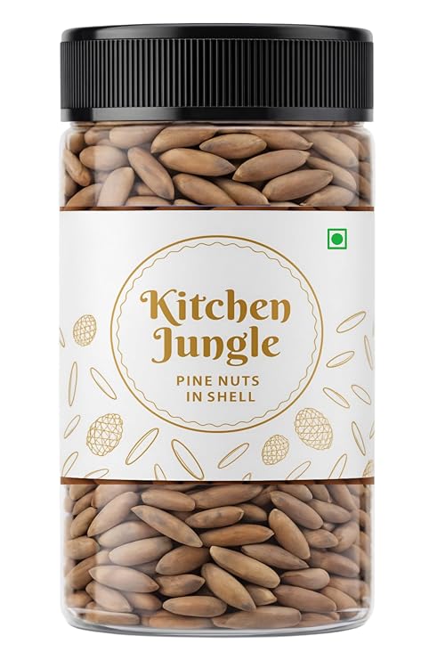 Kitchen Jungle Pine Nuts Inshell Jar Pack