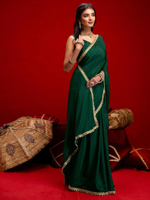 Vasthrlay Chiffon Dark Saree