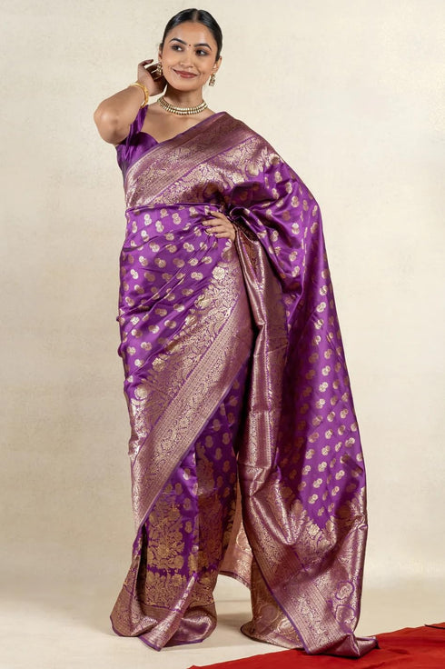 Vasthrlay Banarasi Woven Saree