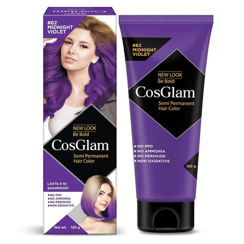 Cosglam Semi Permanent Hair Color #62 Midnight Violet