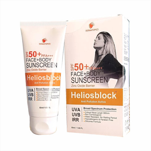 SPF 50+ Face and Body Sunscreen | Zinc Oxide Barrier