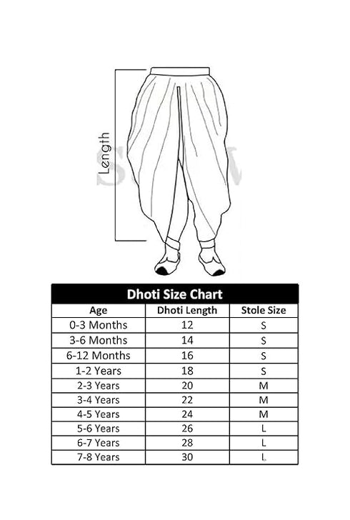 Red Krishna Costume for Kids