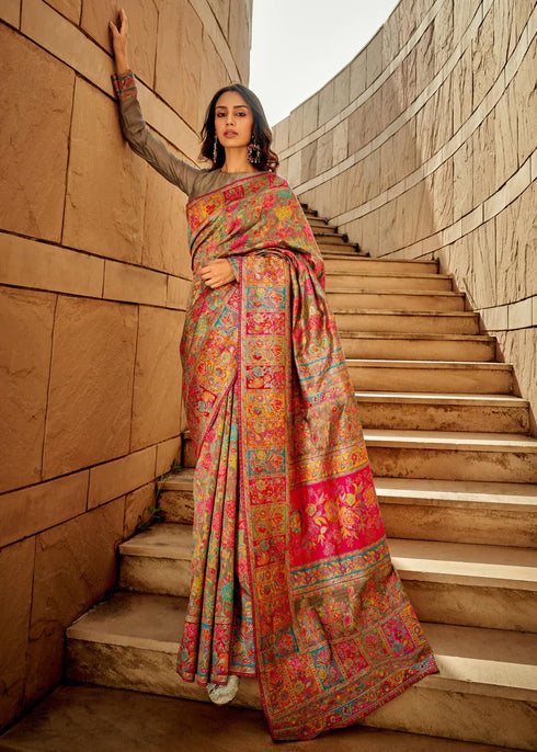 Vasthrlay Cotton Botanical Unstitched Ethnic Wear