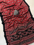 Vasthrlay Printed Ajrakh Floral